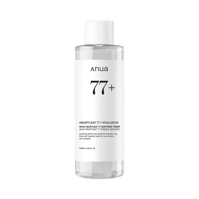 Anua Heartleaf 77 + Hyaluron Soothing Toner 250ml